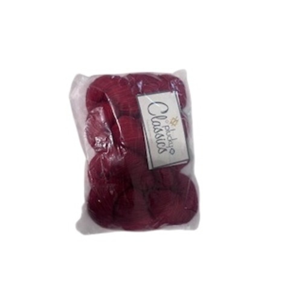 The Plucky Knitter Classics Yarn Red Fingering Sock 2 skeins Wool Blend Skeins